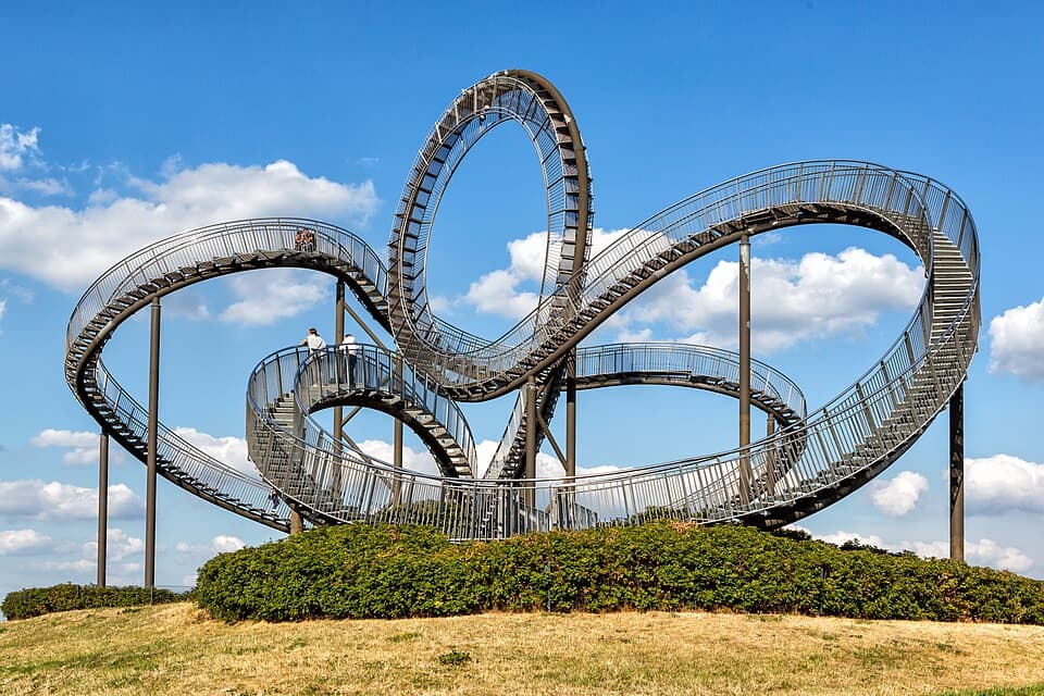 Escultura Tiger & Turtle