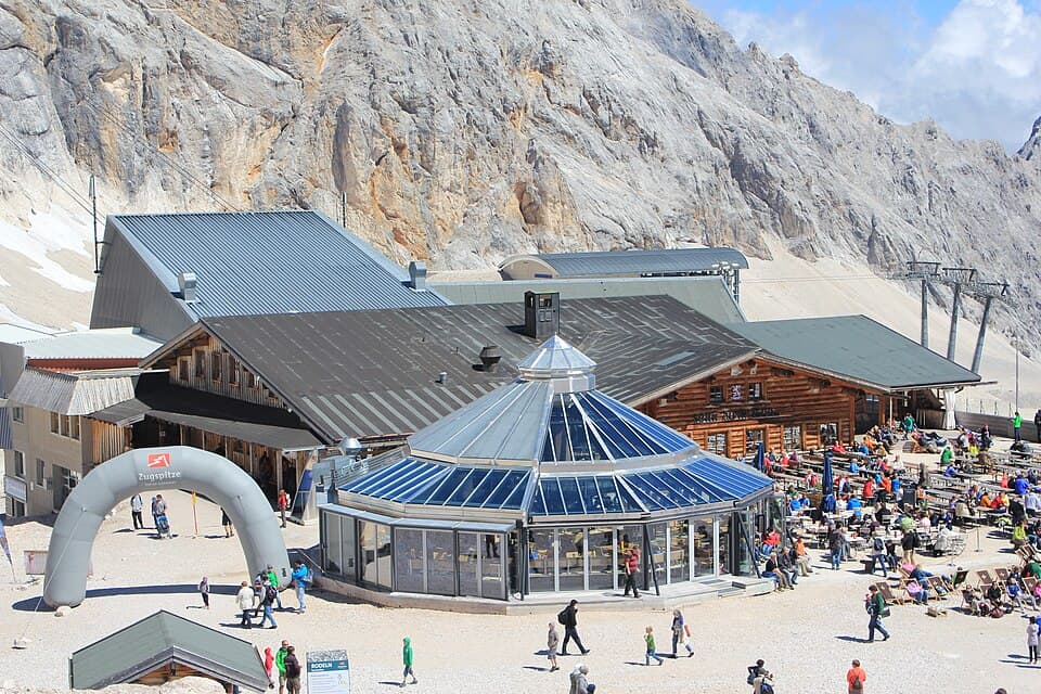Zugspitze : crémaillère & câble