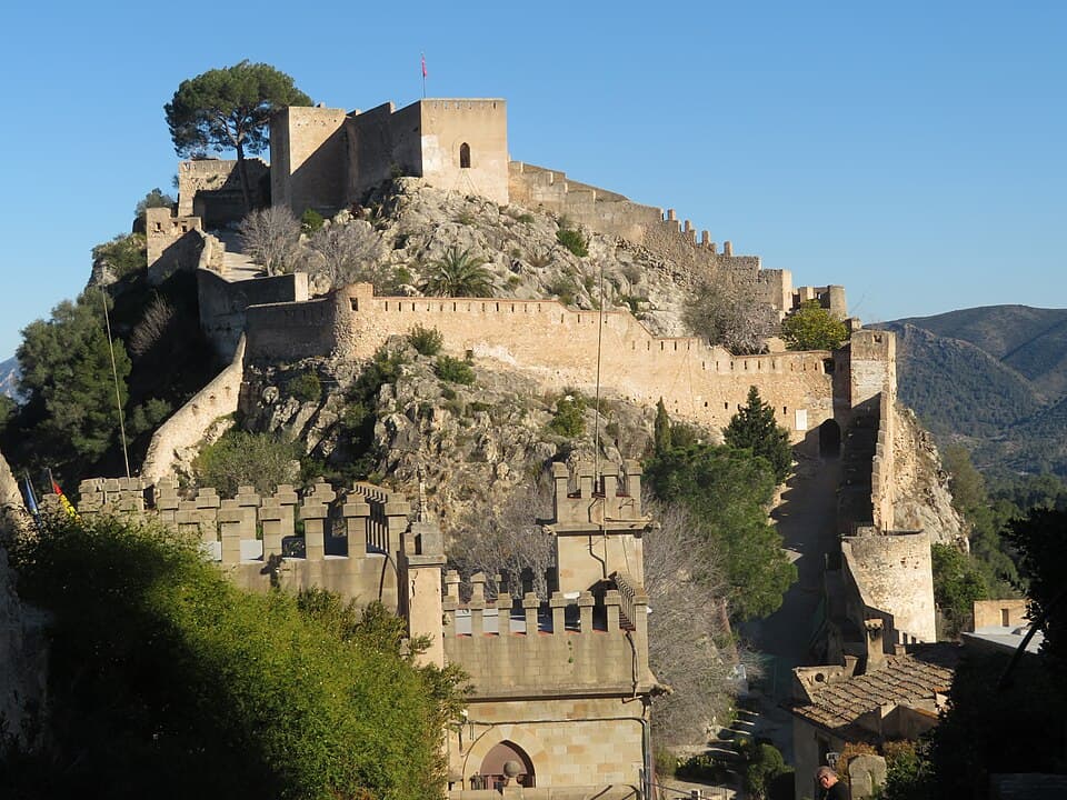 قلعة Xàtiva
