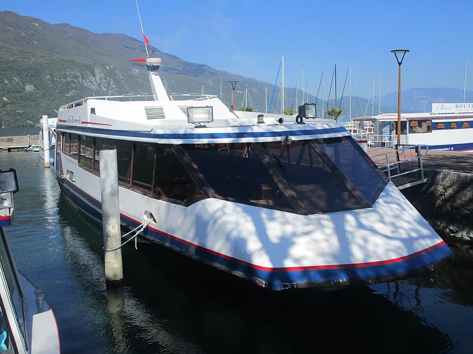 Crucero por el lago del Bourget
