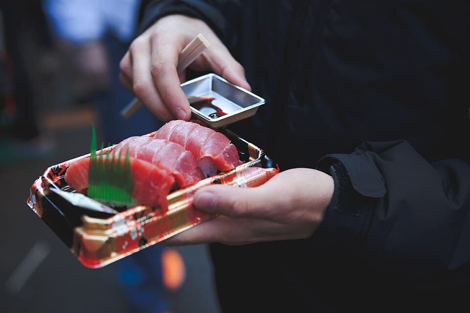 Mercado exterior de Tsukiji