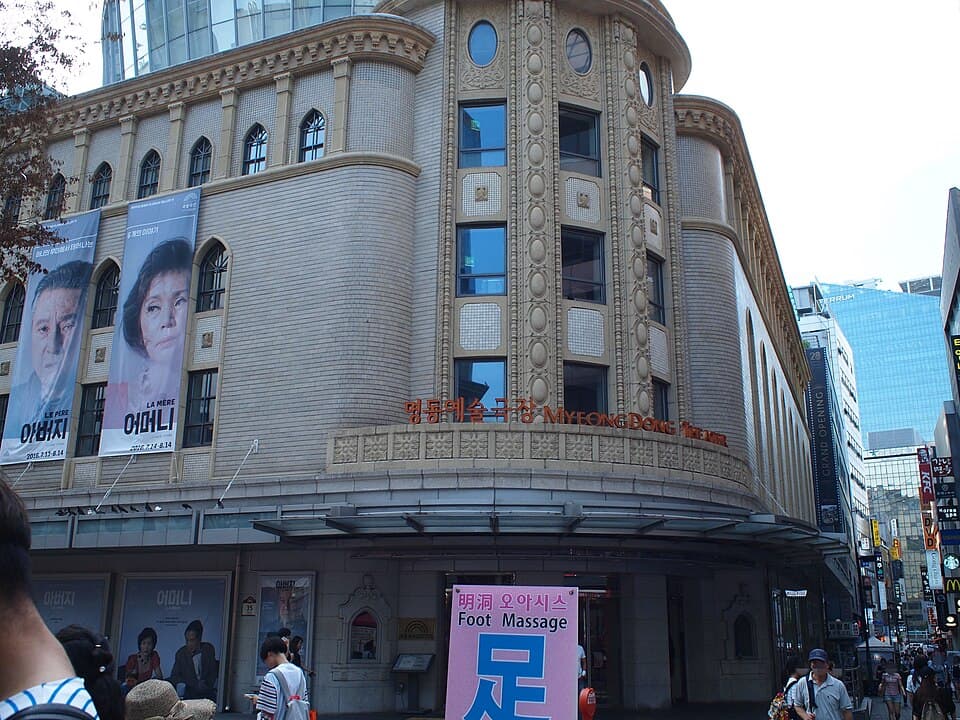 Myeongdong-Einkaufsstraße