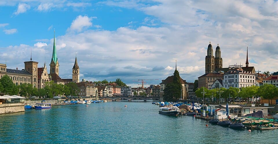 Casco antiguo y Grossmünster