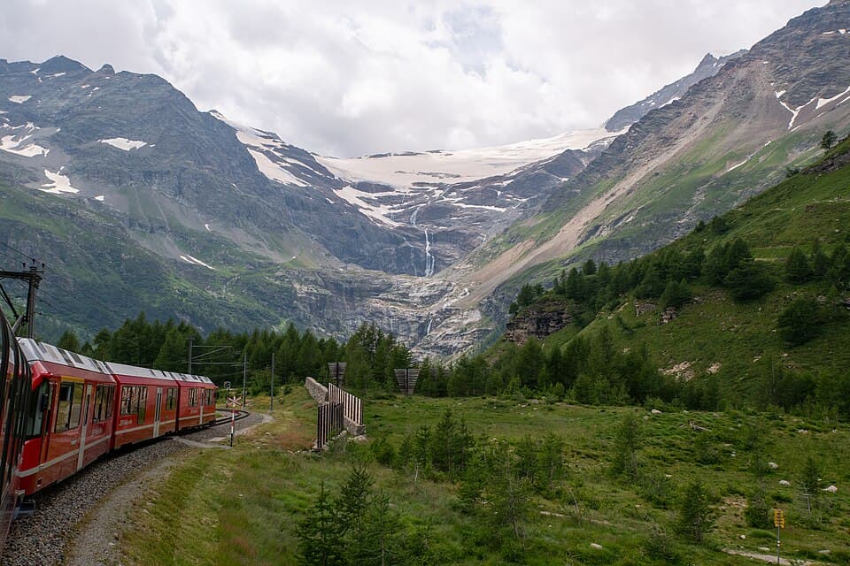 Glacier-Express-Fahrt
