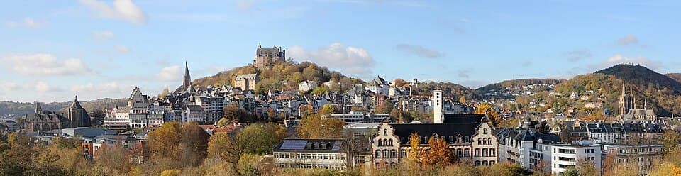 قلعة Marburg وكنيسة Elisabethkirche
