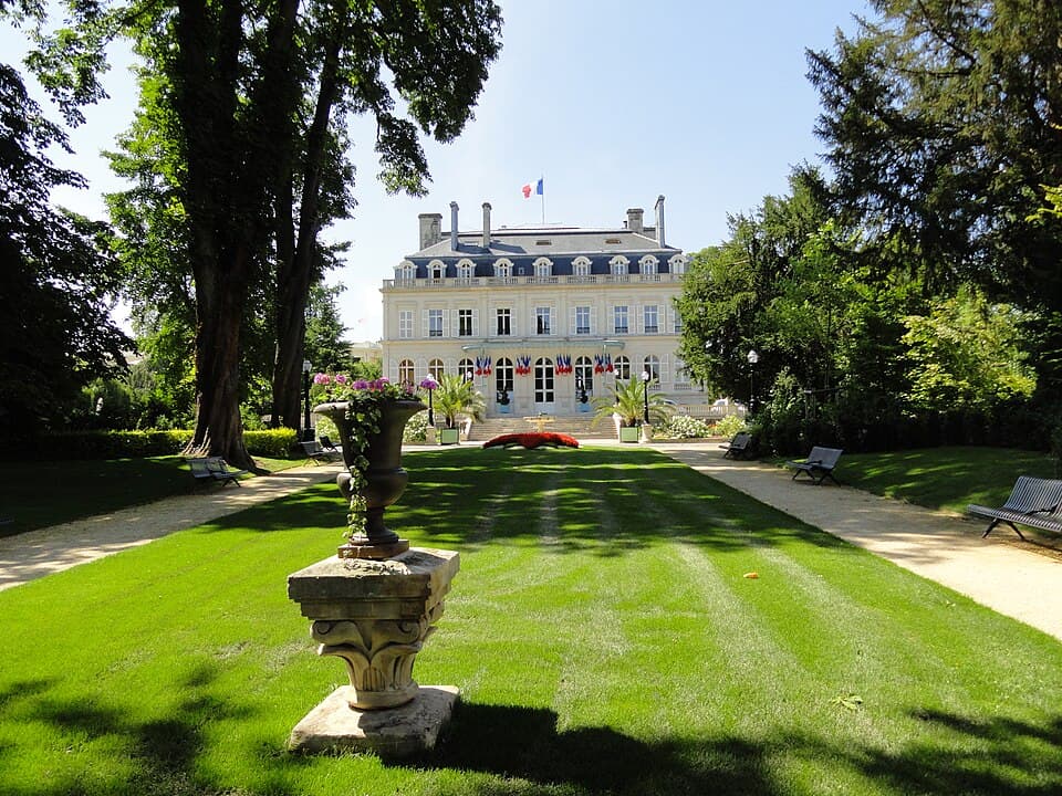 Garten des Rathauses