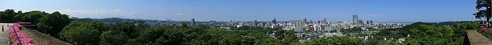 Ruinen der Burg Sendai