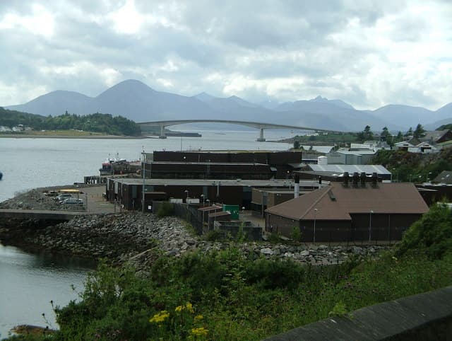 Mirador del puente de Skye